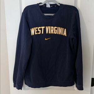 Nike Navy and Gold West Virginia Sweatshirt